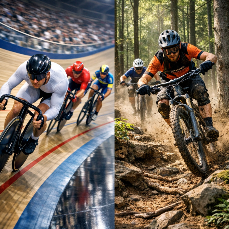 Cyklister i internationell tävling